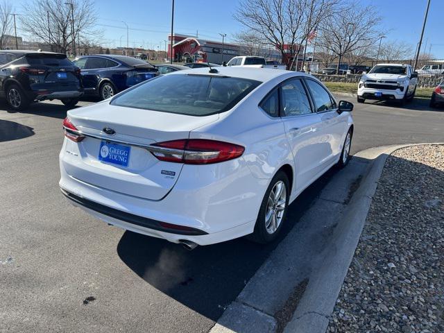 used 2018 Ford Fusion car, priced at $16,400