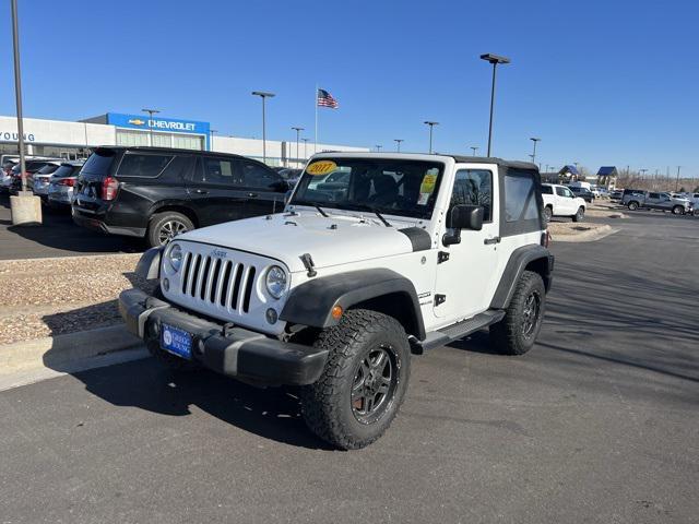 used 2017 Jeep Wrangler car, priced at $21,500