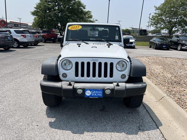 used 2017 Jeep Wrangler car, priced at $22,000