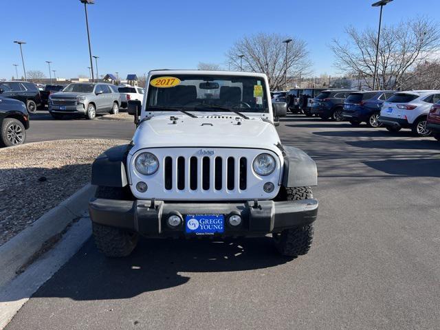 used 2017 Jeep Wrangler car, priced at $21,500