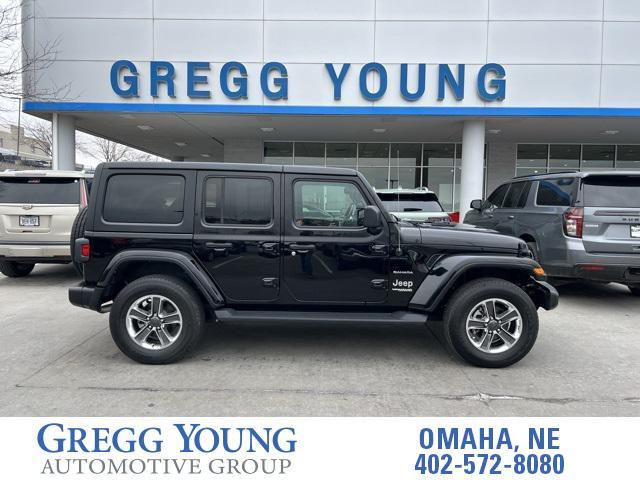 used 2021 Jeep Wrangler Unlimited car, priced at $34,000