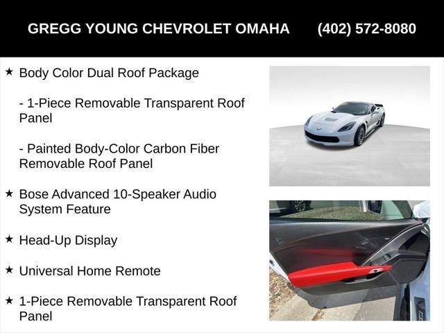 used 2017 Chevrolet Corvette car, priced at $63,000