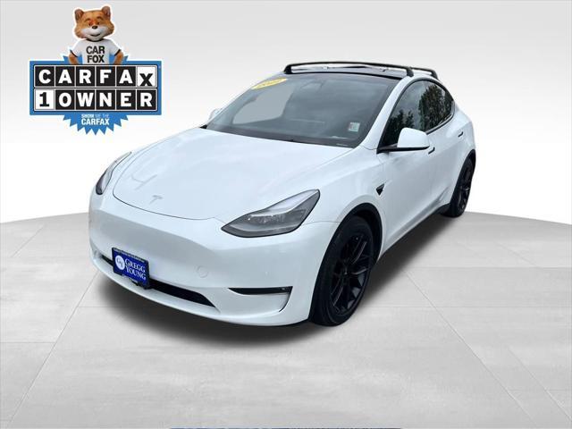 used 2022 Tesla Model Y car, priced at $28,400
