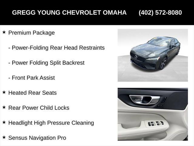 used 2022 Volvo S60 Recharge Plug-In Hybrid car, priced at $24,500