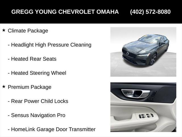 used 2022 Volvo S60 Recharge Plug-In Hybrid car, priced at $24,500