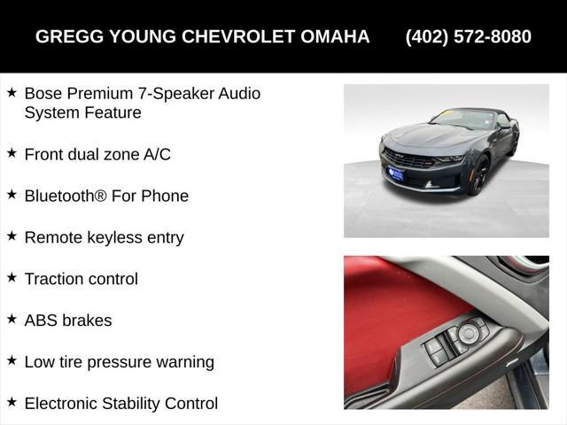 used 2023 Chevrolet Camaro car, priced at $40,000