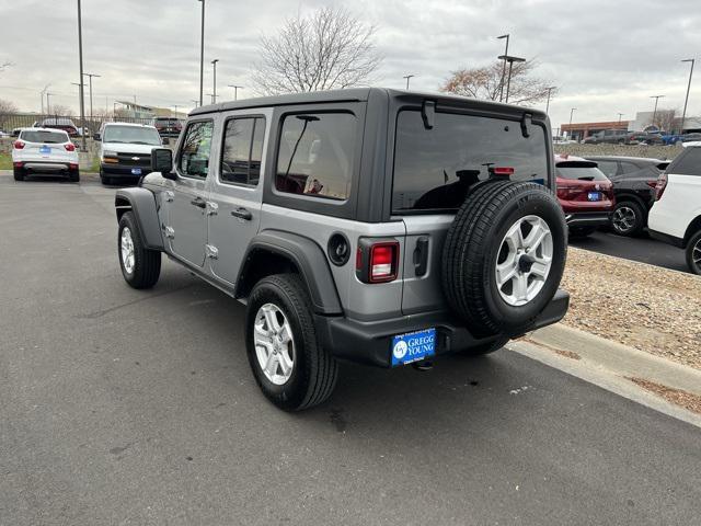 used 2021 Jeep Wrangler Unlimited car, priced at $29,000