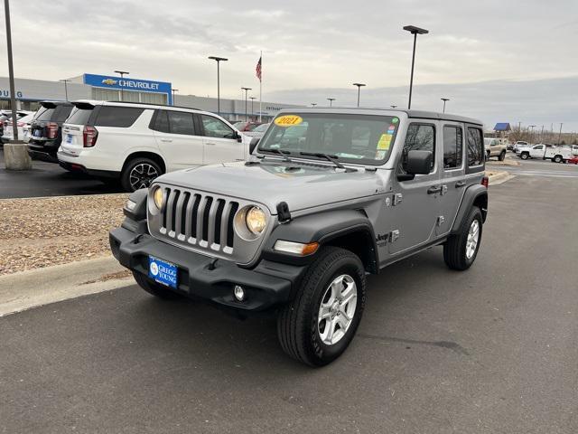 used 2021 Jeep Wrangler Unlimited car, priced at $29,000