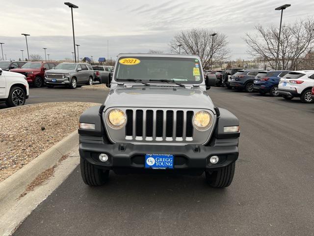 used 2021 Jeep Wrangler Unlimited car, priced at $29,000