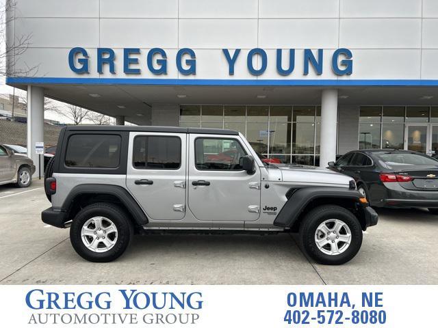 used 2021 Jeep Wrangler Unlimited car, priced at $29,000