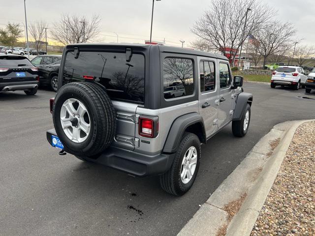 used 2021 Jeep Wrangler Unlimited car, priced at $29,000