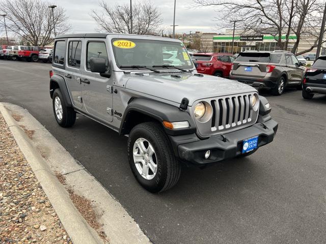 used 2021 Jeep Wrangler Unlimited car, priced at $29,000