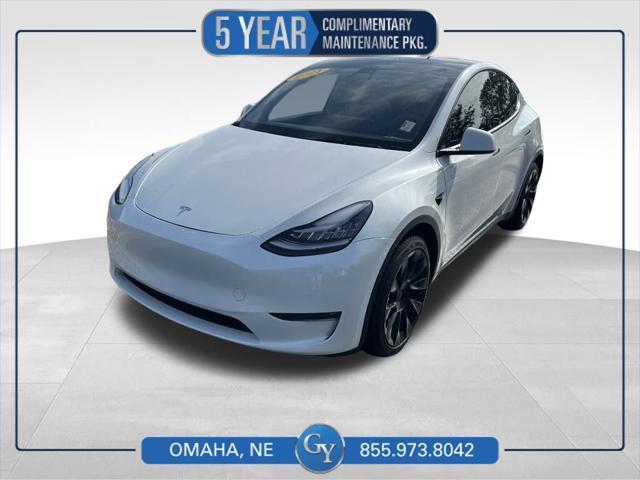 used 2021 Tesla Model Y car, priced at $29,000