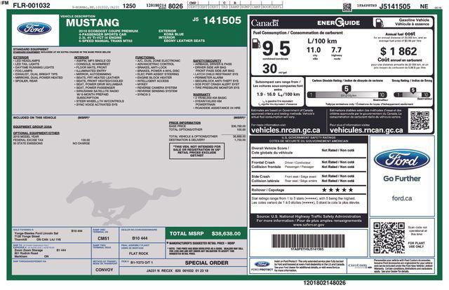 used 2018 Ford Mustang car, priced at $21,700