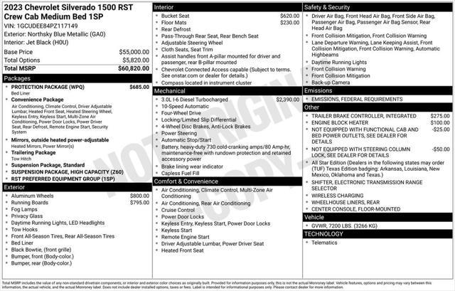 used 2023 Chevrolet Silverado 1500 car, priced at $47,750