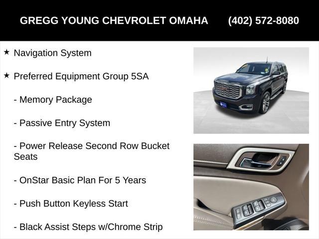used 2018 GMC Yukon car, priced at $36,000