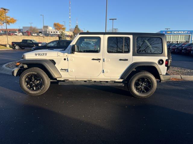 used 2021 Jeep Wrangler car, priced at $28,500