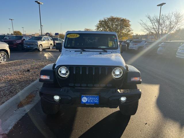 used 2021 Jeep Wrangler car, priced at $28,500