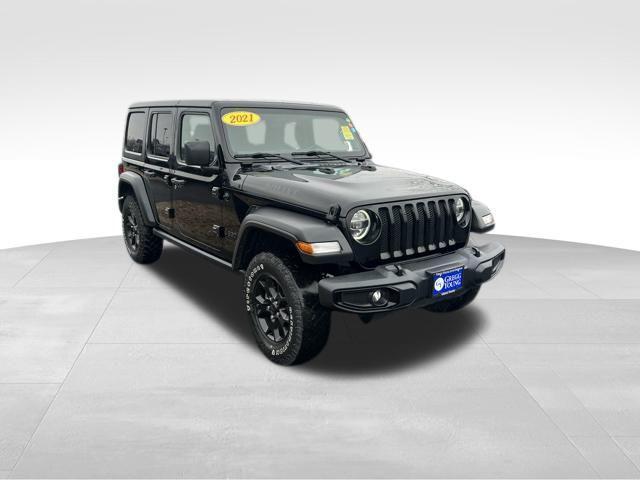 used 2021 Jeep Wrangler car, priced at $27,250