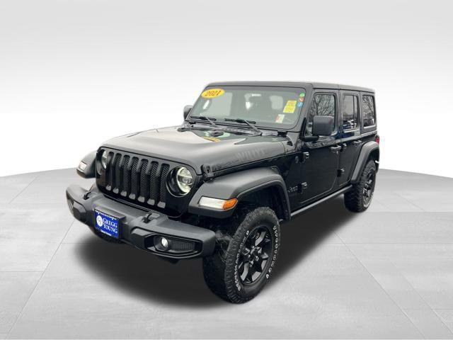 used 2021 Jeep Wrangler car, priced at $27,250