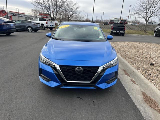 used 2021 Nissan Sentra car, priced at $18,000