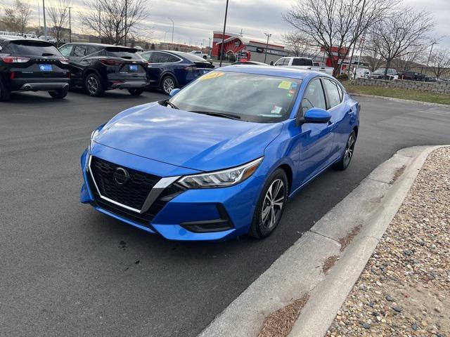 used 2021 Nissan Sentra car, priced at $18,000