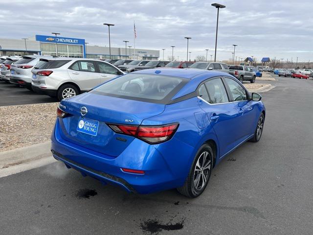 used 2021 Nissan Sentra car, priced at $18,000