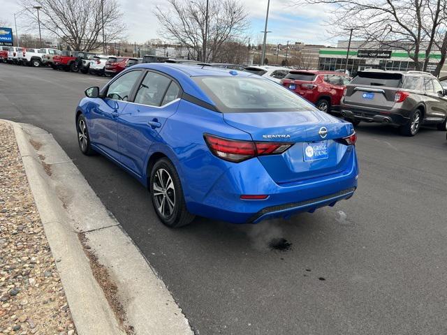 used 2021 Nissan Sentra car, priced at $18,000