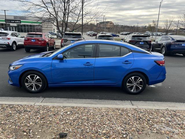 used 2021 Nissan Sentra car, priced at $18,000