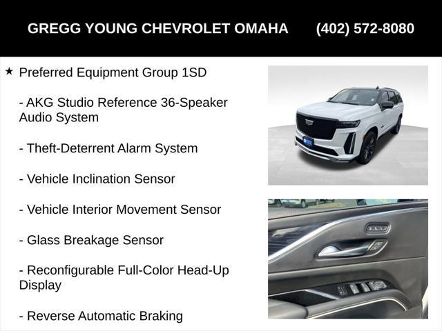 used 2023 Cadillac Escalade car, priced at $130,000