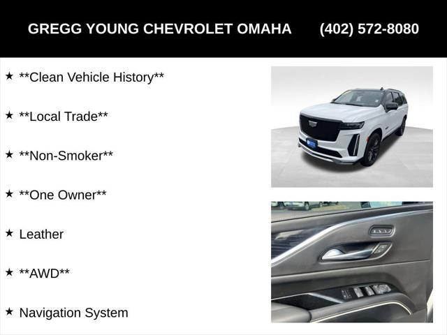 used 2023 Cadillac Escalade car, priced at $130,000