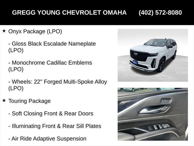 used 2023 Cadillac Escalade car, priced at $130,000
