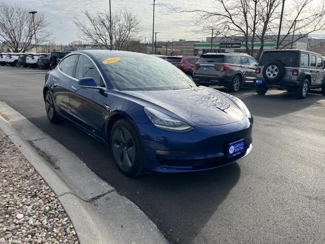 used 2020 Tesla Model 3 car, priced at $28,750