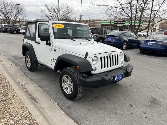 used 2017 Jeep Wrangler car, priced at $17,750