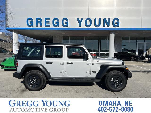 used 2023 Jeep Wrangler car, priced at $34,000