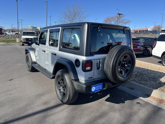 used 2023 Jeep Wrangler car, priced at $34,000