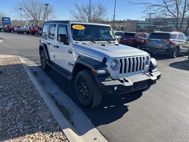 used 2023 Jeep Wrangler car, priced at $34,000