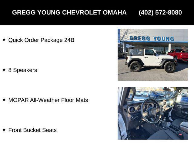 used 2019 Jeep Wrangler car, priced at $24,000