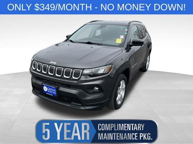 used 2022 Jeep Compass car, priced at $20,000