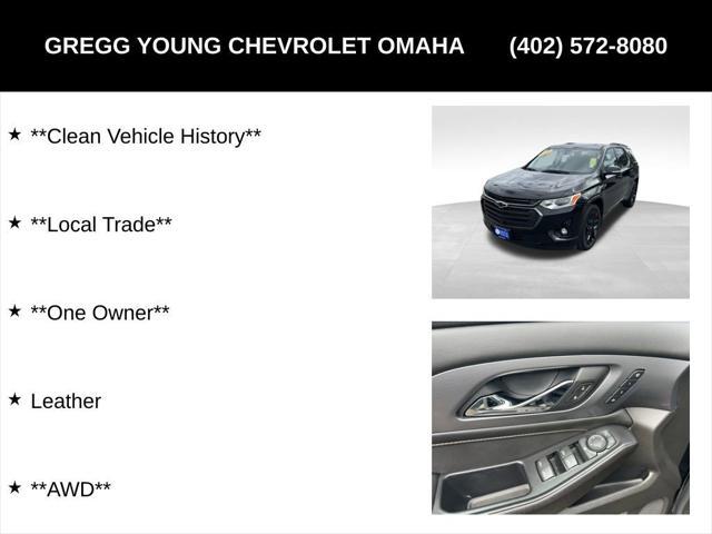 used 2021 Chevrolet Traverse car, priced at $34,000