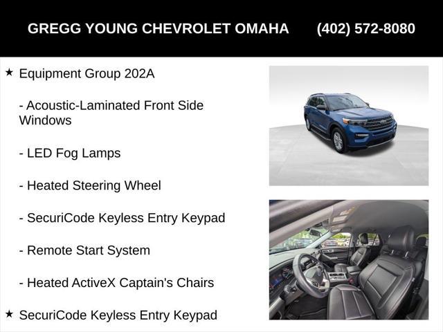 used 2023 Ford Explorer car, priced at $37,500