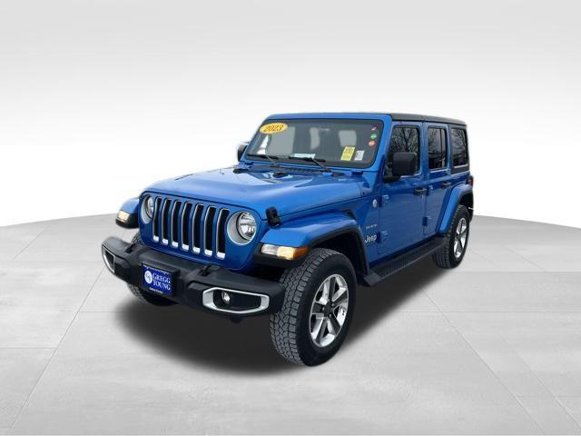 used 2023 Jeep Wrangler car, priced at $28,500