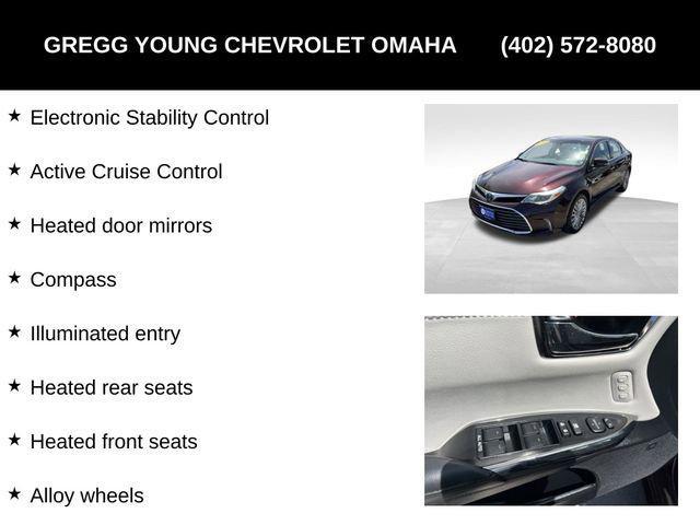 used 2018 Toyota Avalon car, priced at $21,750
