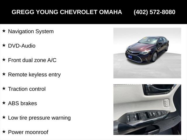 used 2018 Toyota Avalon car, priced at $21,700