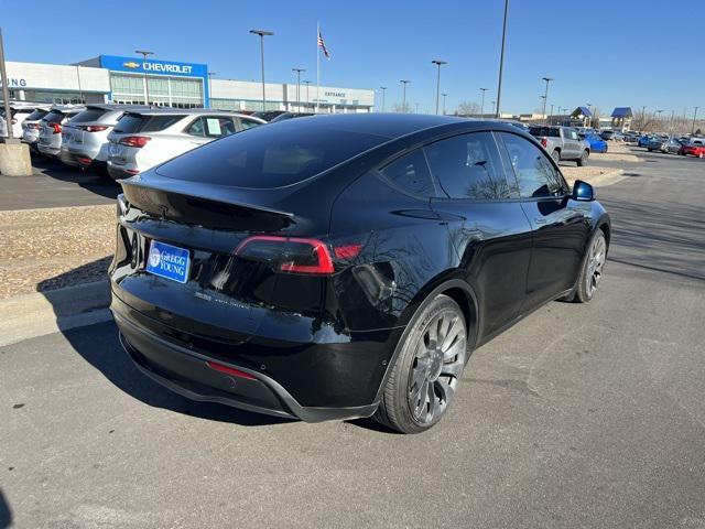 used 2022 Tesla Model Y car, priced at $35,000