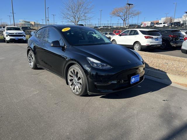 used 2022 Tesla Model Y car, priced at $35,000