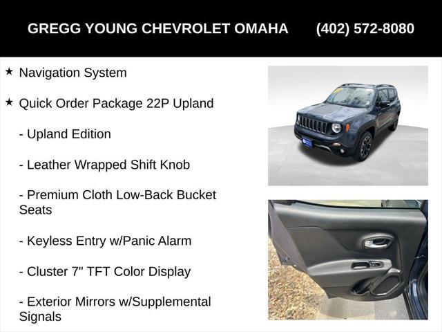 used 2023 Jeep Renegade car, priced at $21,000