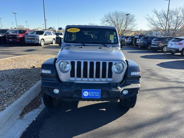 used 2021 Jeep Wrangler Unlimited car, priced at $29,800