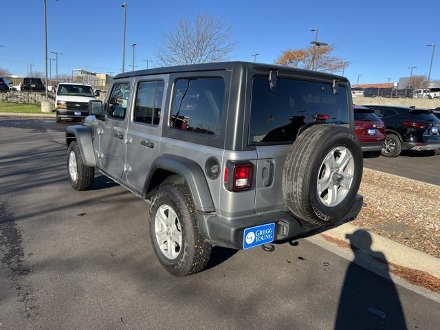 used 2021 Jeep Wrangler Unlimited car, priced at $29,800