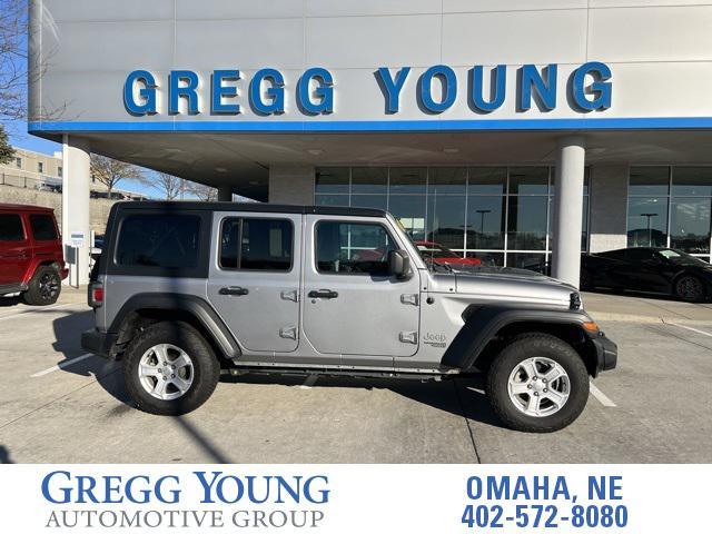 used 2021 Jeep Wrangler Unlimited car, priced at $29,800